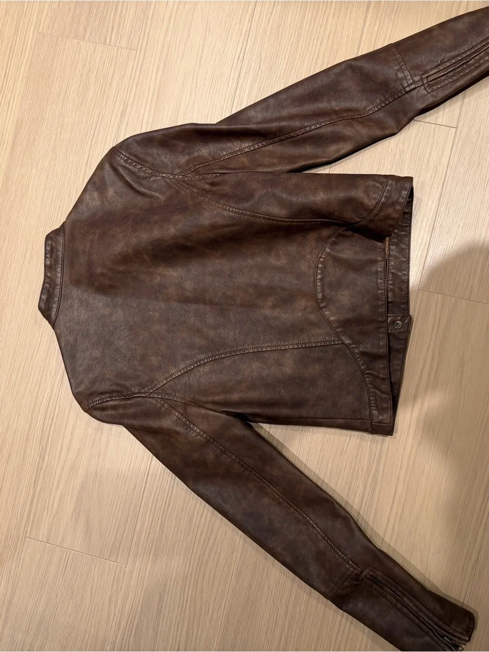 Edikted Men's Dark Brown Bomber Jacket
